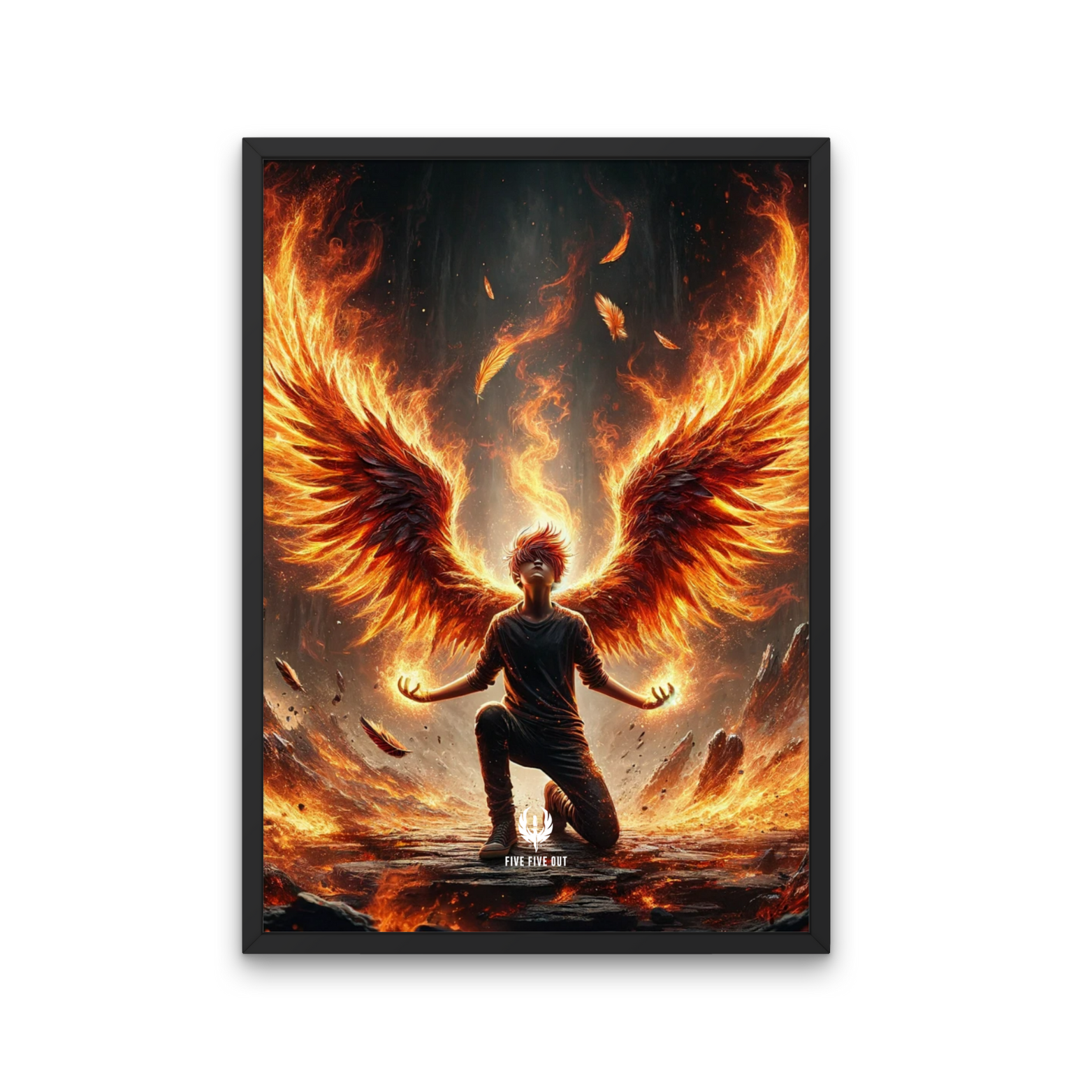 A3 Poster – Risen Phoenix